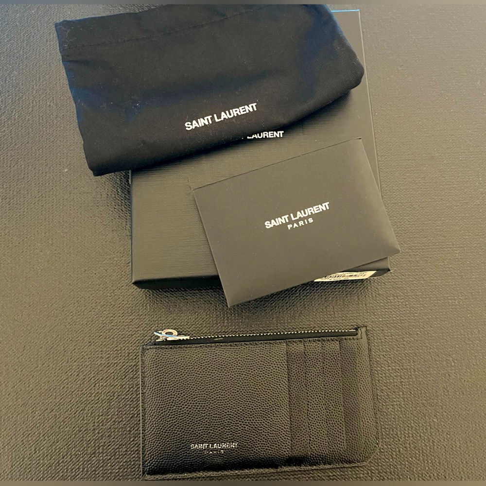 Saint Laurent card case
